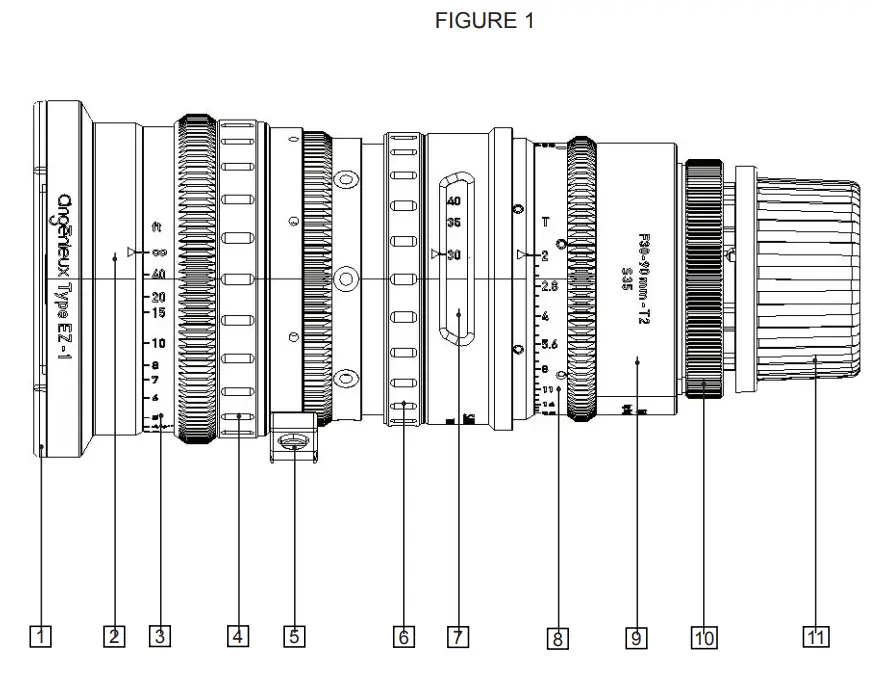 angenieux EZ1 EZ Series 30 to 90mm Cinema Lens Pack - fig2