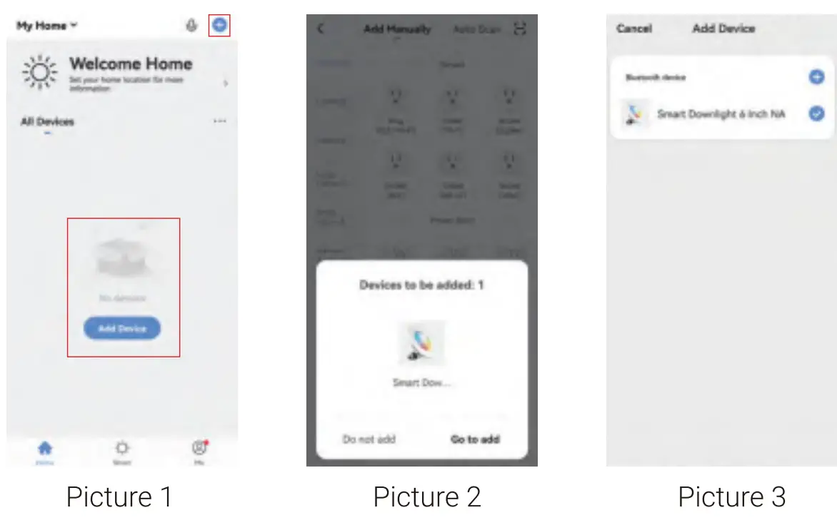 LEDMUNDO DL09-A60 6-Inch Smart Downlight - app