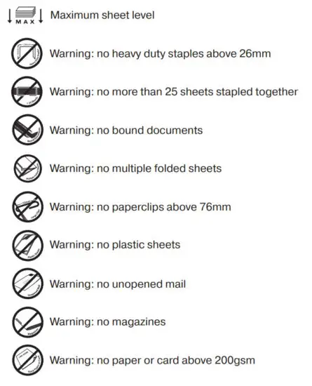 LEITZ IQ Autofeed Office 150 P5 Automatic Paper Shredder - figure 8