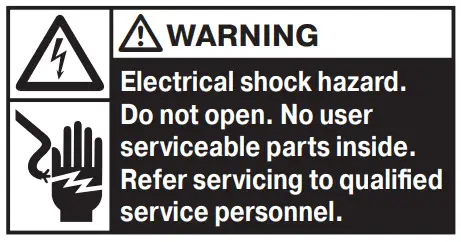 LEITZ IQ Autofeed Office 150 P5 Automatic Paper Shredder - warning 2