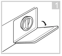 scandomestic WAH 1707 W Washing Machine - cover cap