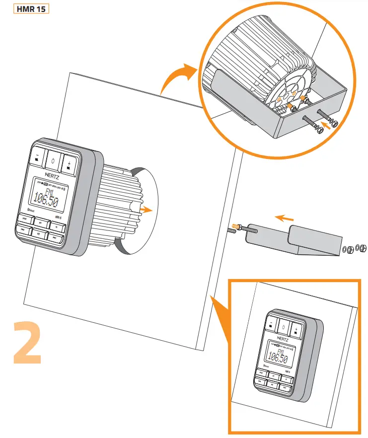 HERTZ HMR 15 Marine Car Audio System - fig 4