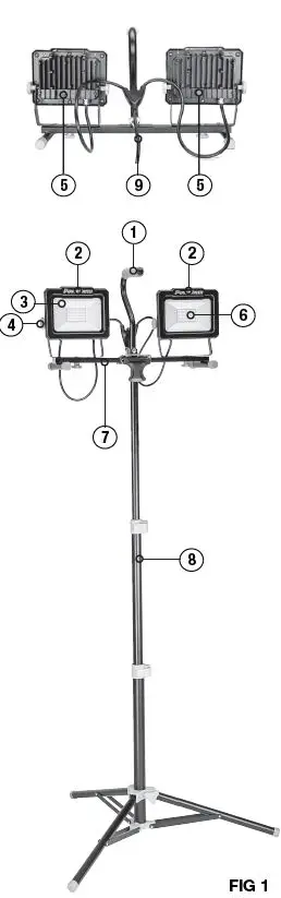 POWERSMITH-PWLD140T-14000-Lumen-Dual-Head-Led-Work-Light-With-Tripod-FIG-1