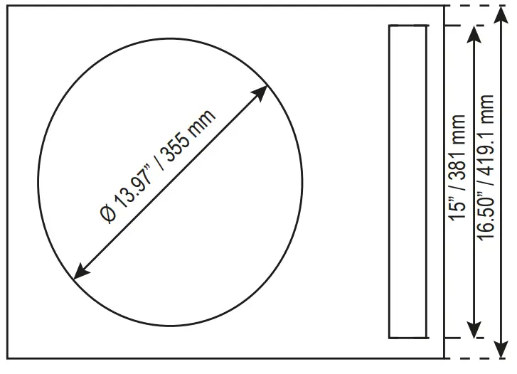 DS18 EXL XX15 4DHE 15 Inch High Excursion Subwoofer - fig5