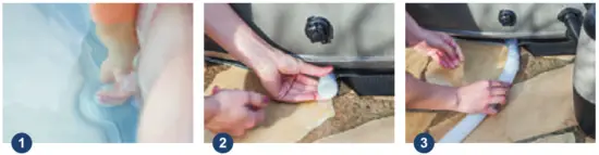 Wave Osaka Spa Round Hot Tub - Draninge