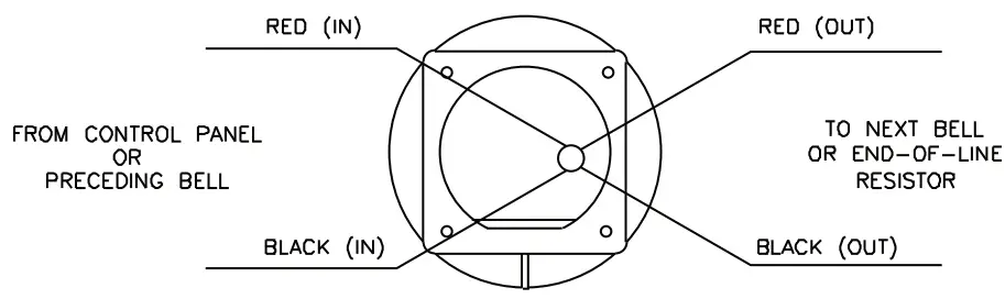 POTTER PDC Bell Series DC Powered Bell - FIGURE 1