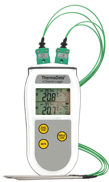 eti Thermadata 4 Channel Data Logger-
