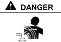 KOHLER 200 C5 Weldarc Portable Power Generator - DANGER 10