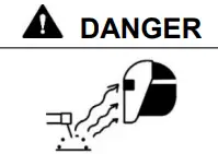 KOHLER 200 C5 Weldarc Portable Power Generator - DANGER 8