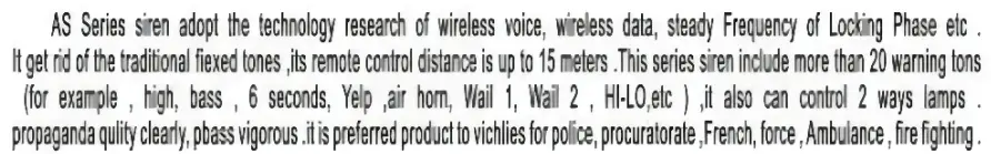 SMALLFATW 7801 AS Series Wireless Emergency Siren for Car Truck Vehicles-fig2