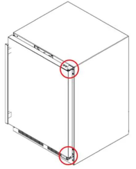 MARVEL MRE224-SG81A Undercounter Refrigeration - DOOR 1