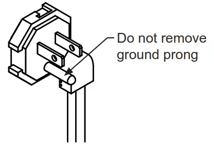 MARVEL MRE224-SG81A Undercounter Refrigeration - Electrical Connection