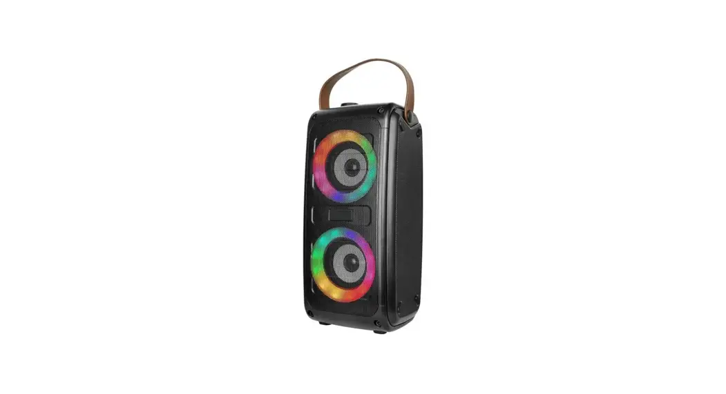 V-tac Vt-6203-2 2x10w Rechargeable Speaker Usb & Tf Card Slot Rgb 2x3 Inch Woofer Instruction Manual