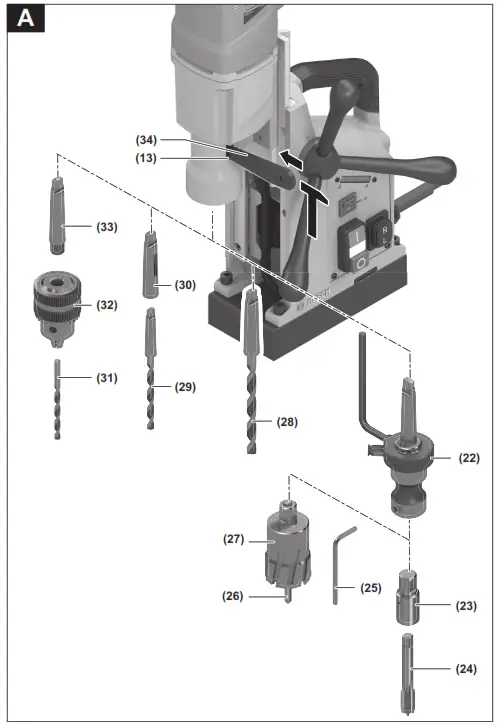 GBM 502 Professional Magnetic Core Drill Instructions-3