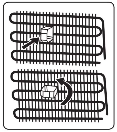 FIG 2 Install the two plastic distance guides