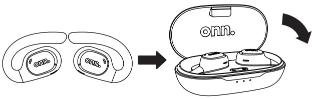 onn 100069443 Wireless Open Ear Earphones - figure 5