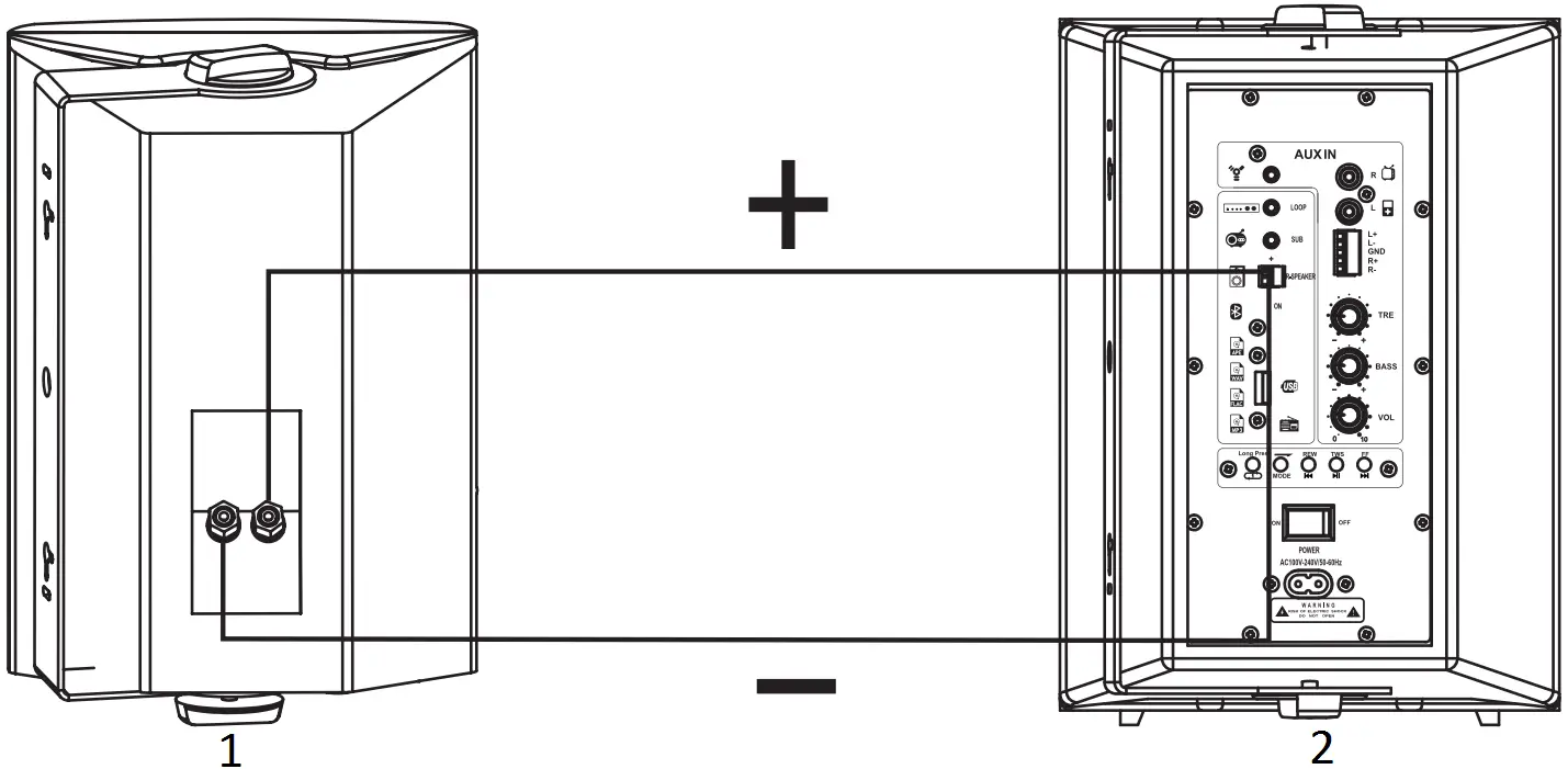 PYLE 6.5 Inch Pro Active Streaming Speakers WIRELESS BT SPEAKER OVERVIEW 3