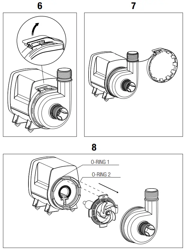 sicce Syncra SDC 6.0 Controllable DC Pump - vinegar 3