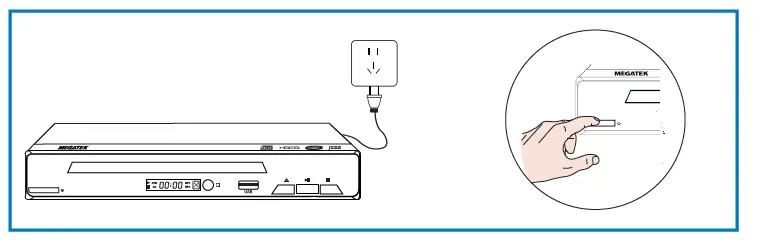 MEGATEK DP-225M66HD DVD Player fig 3