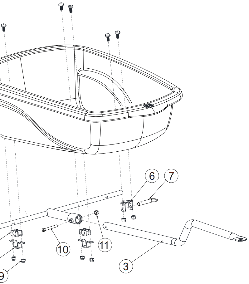 EXIT 23804040 Spider Race Pedal Go Kart Trailer - FIG 3