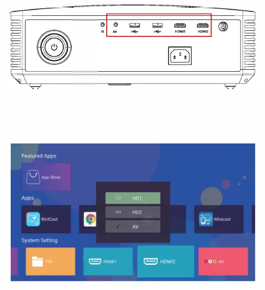 ZEBRONICS Smart LED Projector-fig11