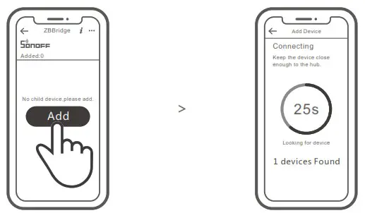 SONOFF ZBMINI Zigbee Smart Switch Without Neutral - eWeLink App pairing 3