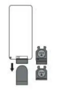 ICES IBT-6 Speakertower with Bluetooth, FM radio and USB - Using the remote control The battery