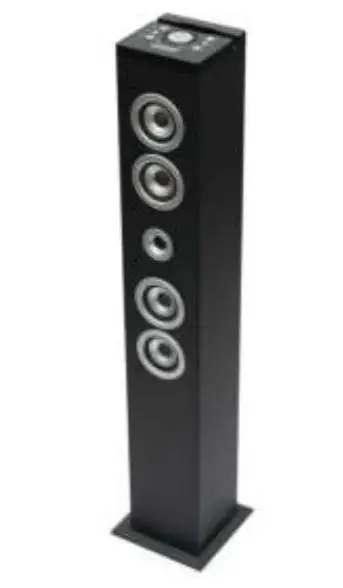 ICES IBT-6 Speakertower with Bluetooth, FM radio and USB - product overview