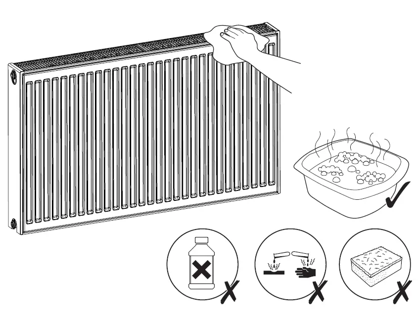 flomasta 4523BTU 22 Double-Panel Double Convector Radiator FIG8