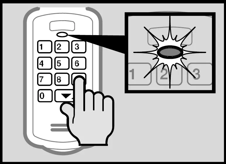 GENIE 37224R Wireless Keypad 03