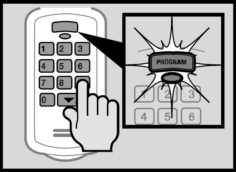 GENIE 37224R Wireless Keypad 04