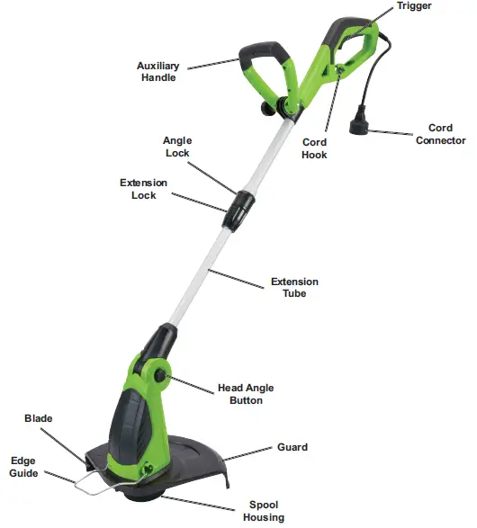 PORTLAND 62567 13 Inch String Trimmer-2