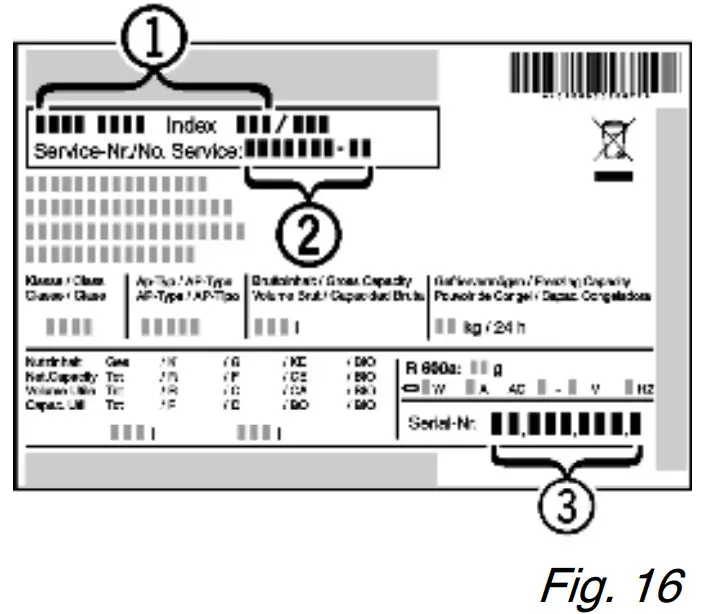 LIEBHERR SKEF 4260 Upright Comfort Refrigerator - Figure 26