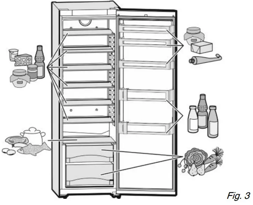 LIEBHERR SKEF 4260 Upright Comfort Refrigerator - Figure 3