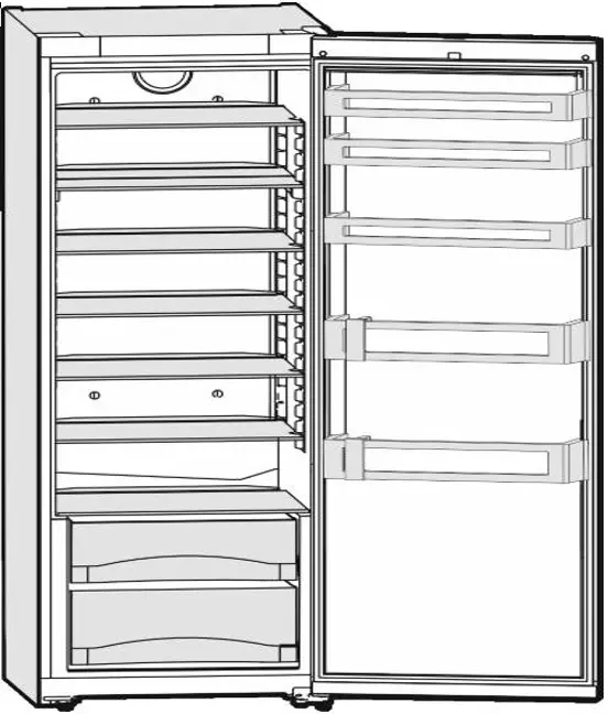 LIEBHERR SKEF 4260 Upright Comfort Refrigerator