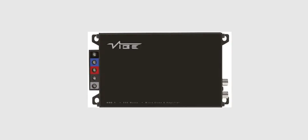 Vibe Sound Powerbox 400.1m Power Box Micro Power Amplifiers Owner's Manual Vibe Sound Powerbox 400.1m Power Box Micro Power Amplifiers Owner's Manual