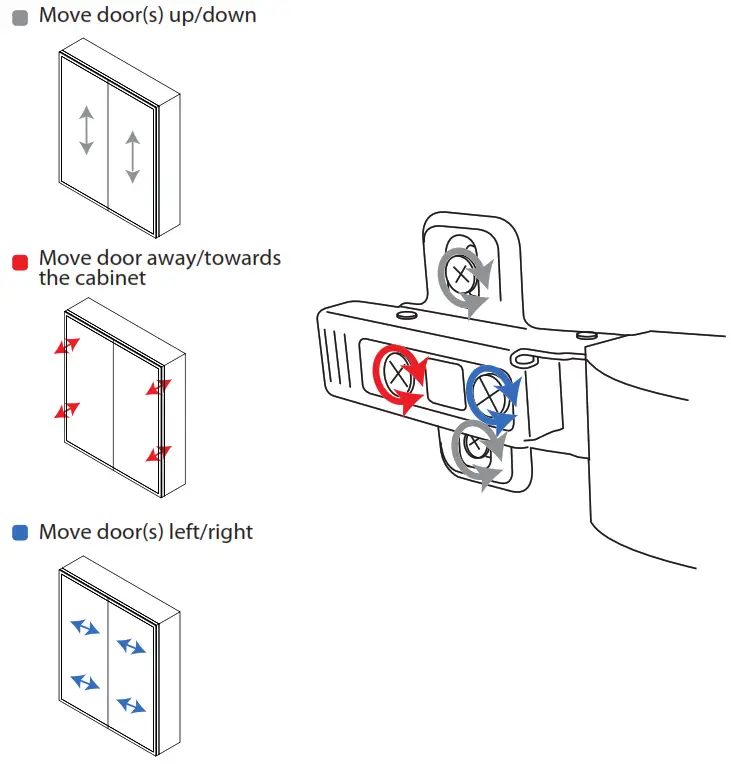 HiB 54500 Dimension 50 Bluetooth LED Illuminated Aluminium Mirror Cabinet - Adjustment