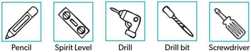 HiB 54500 Dimension 50 Bluetooth LED Illuminated Aluminium Mirror Cabinet - Tools