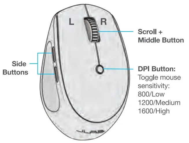 JLAB GCMOUSE Wireless Mouse - Fig 4