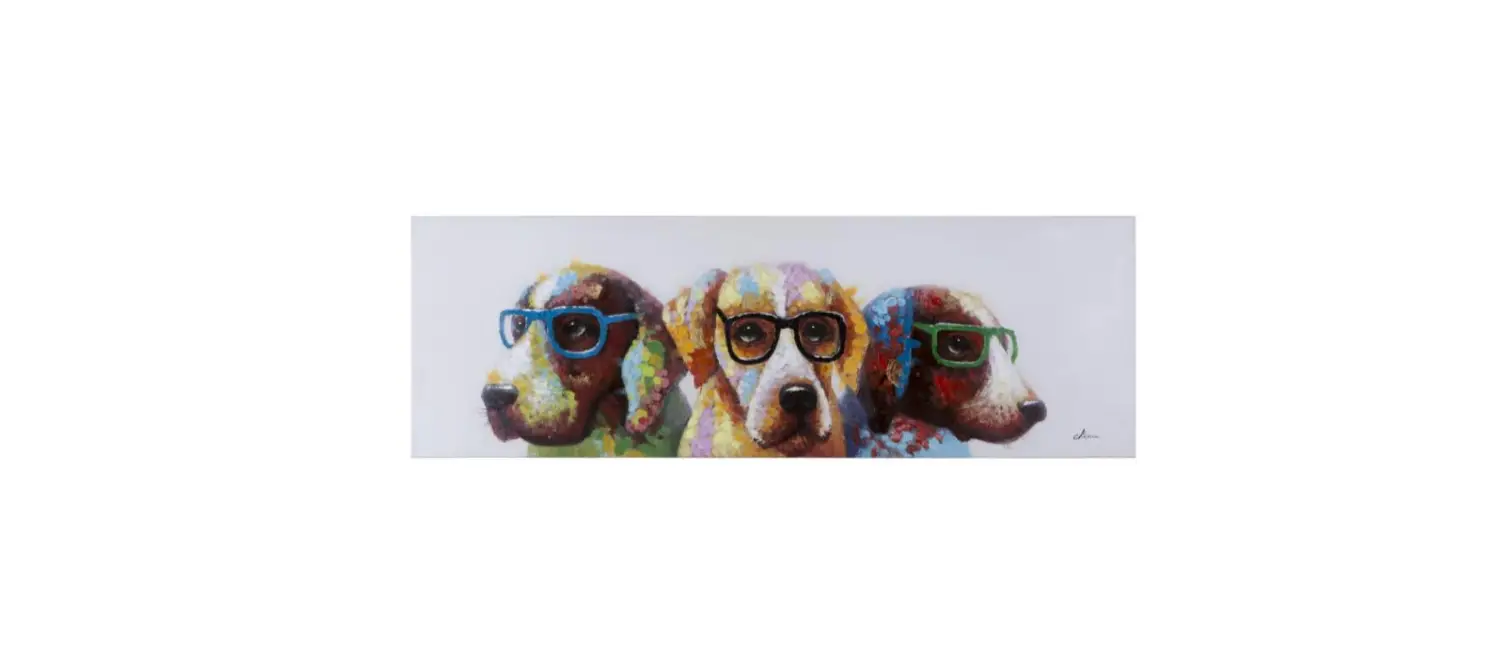 Yhd Artae1920d Cool Dogs Unframed Wall Canvas User Guide