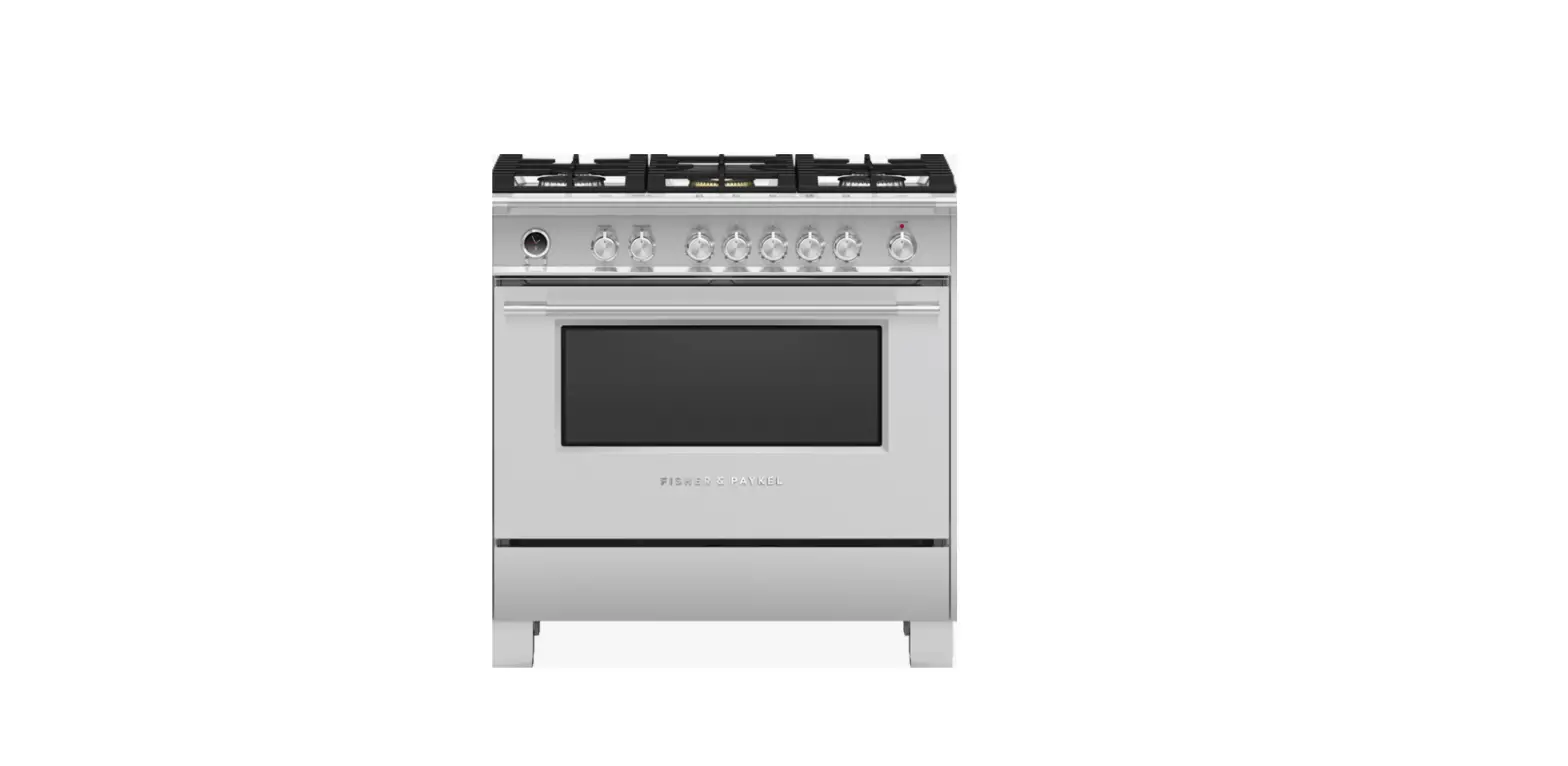 Fisher Paykel Or36scg6x1 36 Inch Self-cleaning Dual Fuel Range User Guide