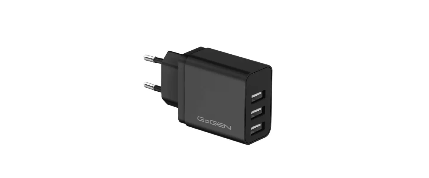 Gogen Ach 301w, Ach 301b 3x Usb Charger User Manual