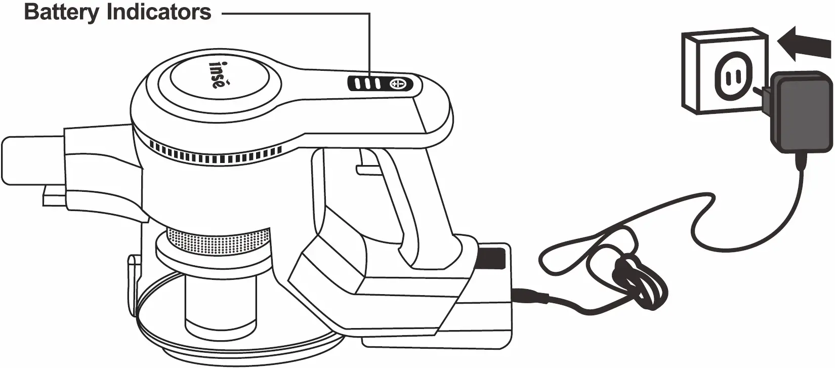 inse S6 Series Cordless Stick. Vacuum Cleaner 06