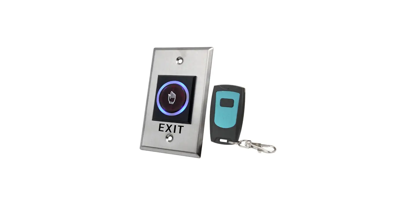 All Security Equipment Fas-tlebr Touchless Exit Button With Remote And Receiver Tlebr User Manual