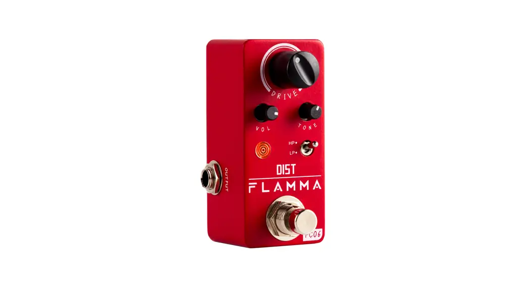 Flamma Fv19 Distortion Pedal Owner's Manual