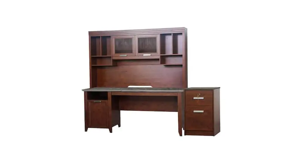 Saint Birch Sd122523894325 3 Piece Kenneth 69.5 In. Rectangular Espresso Wood Writing Desk Set User Manual