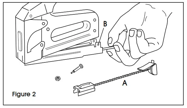 ULINE H-2019 Manual Staple Gun - clne