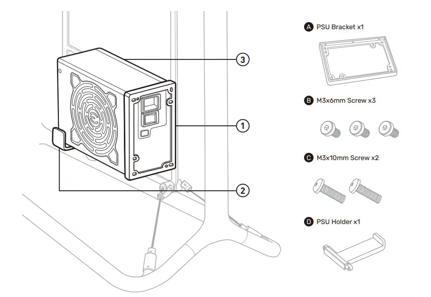 EVGA E1 Carbon Fiber Frame - Figure 2