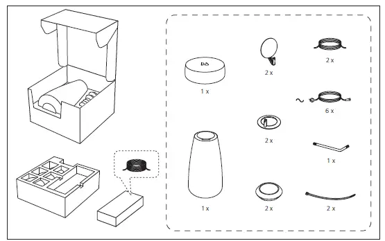 Bang & Olufsen S8 2.1 Beoplay Sound System-Subwoofer  1