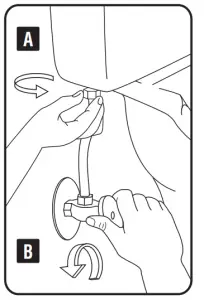 Attach Water Supply Connector